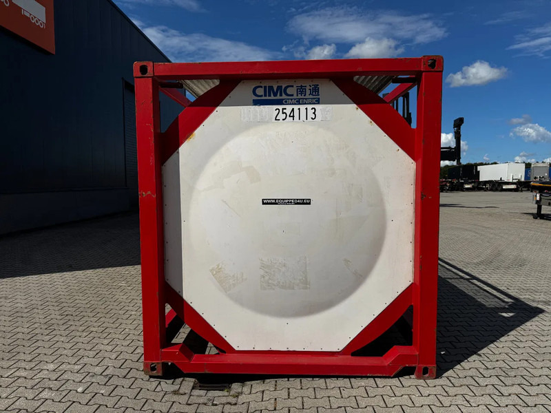 CIMC 20FT ISO, 25.050L / 1-COMP / 3 BAFFELS / T12 / 22K2 / 4 manholes / ADR valid until 11/2026 - Резервоар за складирање: слика 5 CIMC 20FT ISO, 25.050L / 1-COMP / 3 BAFFELS / T12 / 22K2 / 4 manholes / ADR valid until 11/2026 - Резервоар за складирање: слика 5