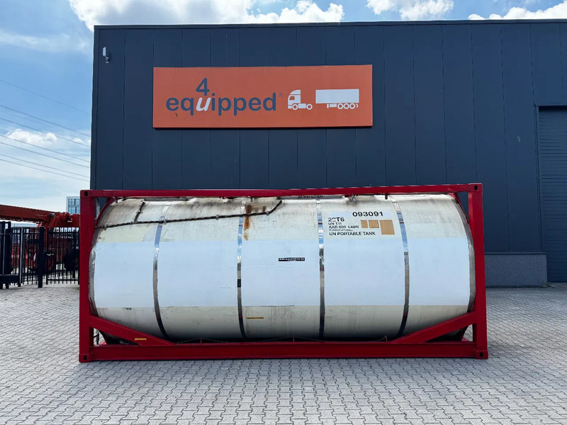 CIMC ISO, 24.940L, 20FT ISO, UN Portable T11, L4BN, payload: 32.170kg - Резервоар за складирање: слика 2 CIMC ISO, 24.940L, 20FT ISO, UN Portable T11, L4BN, payload: 32.170kg - Резервоар за складирање: слика 2