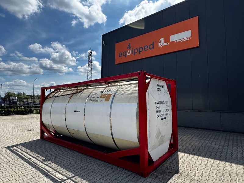 CIMC ISO, 24.940L, 20FT ISO, UN Portable T11, L4BN, payload: 32.170kg - Резервоар за складирање: слика 3 CIMC ISO, 24.940L, 20FT ISO, UN Portable T11, L4BN, payload: 32.170kg - Резервоар за складирање: слика 3