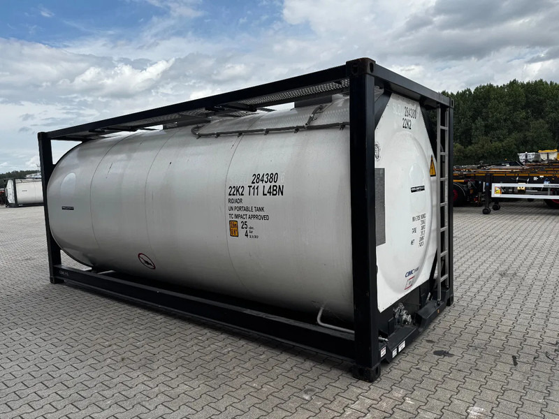 Нов Цистерна контејнер CIMC TOP:  2022, 20FT ISO,  25.030L, L4BN, UN Portable, T11, test: 09-2026: слика 6