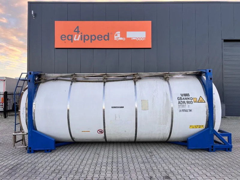 CPV 30.890L, steam heating, UN PORTABLE, T7, 5Y+CSC insp.: 02/2026 - Цистерна контејнер: слика 3 CPV 30.890L, steam heating, UN PORTABLE, T7, 5Y+CSC insp.: 02/2026 - Цистерна контејнер: слика 3