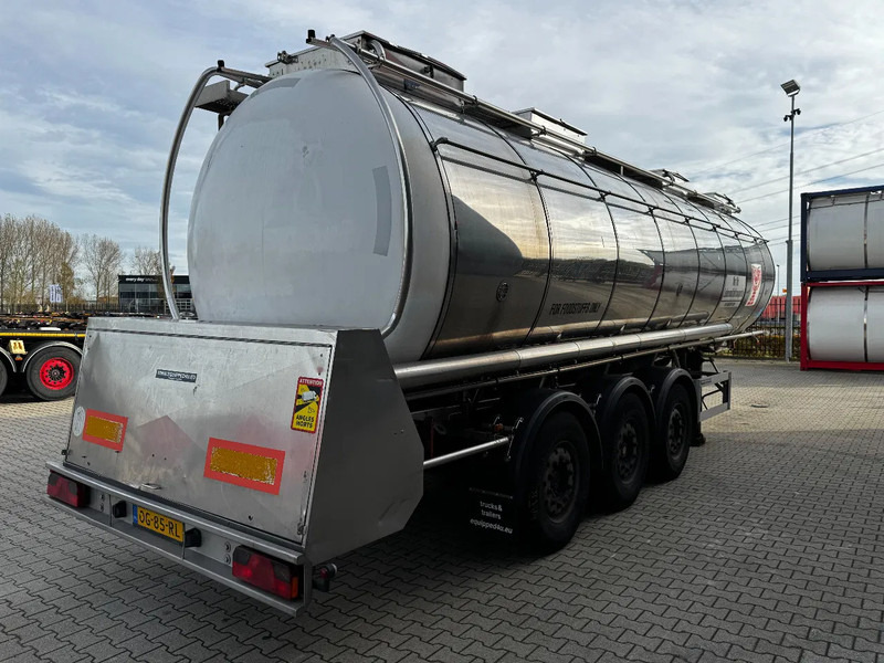 Feldbinder LEBENSMITTEL / LEVENSMIDDELEN FOOD / 33.500L / 3-COMP / PUMPE / INOX / NL-trailer / APK: 10-2026 - Полуприколка цистерна: слика 3 Feldbinder LEBENSMITTEL / LEVENSMIDDELEN FOOD / 33.500L / 3-COMP / PUMPE / INOX / NL-trailer / APK: 10-2026 - Полуприколка цистерна: слика 3