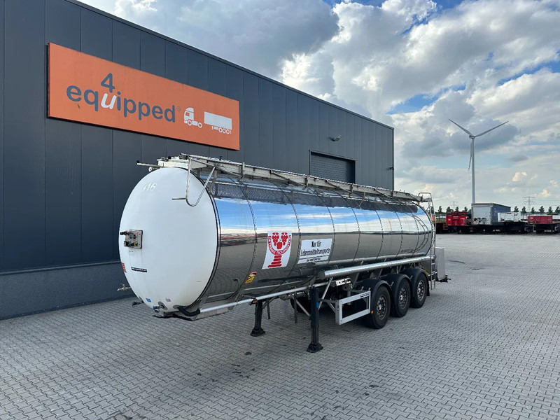 Feldbinder LEVENSMIDDELEN / FOOD / LEBENSMITTEL / 33.500L / 3-COMP / POMP / NL-trailer / APK: 03-2026 - Полуприколка цистерна: слика 1 Feldbinder LEVENSMIDDELEN / FOOD / LEBENSMITTEL / 33.500L / 3-COMP / POMP / NL-trailer / APK: 03-2026 - Полуприколка цистерна: слика 1