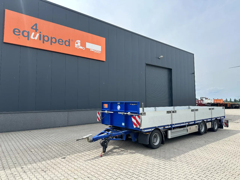 Floor zeer mooie AXD.330 3-assige aanhanger met alu zijborden, rongpotten, liftas, geschoopeerd, NL-aanhanger, APK: 09/2025 - Приколка платформа: слика 1 Floor zeer mooie AXD.330 3-assige aanhanger met alu zijborden, rongpotten, liftas, geschoopeerd, NL-aanhanger, APK: 09/2025 - Приколка платформа: слика 1