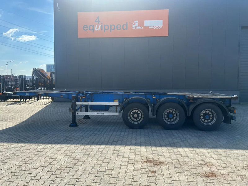 Groenewegen 20FT/30FT, ADR (EX/II, EX/III, FL, OX, AT), drum, NL-Chassis - Транспортер на контејнер/ Полуприколка со променливо тело: слика 2 Groenewegen 20FT/30FT, ADR (EX/II, EX/III, FL, OX, AT), drum, NL-Chassis - Транспортер на контејнер/ Полуприколка со променливо тело: слика 2