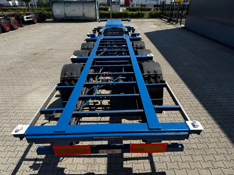 Groenewegen 40FT HC-chassis, BPW+Drum, liftaxle, NL-Chassis - Транспортер на контејнер/ Полуприколка со променливо тело: слика 4 Groenewegen 40FT HC-chassis, BPW+Drum, liftaxle, NL-Chassis - Транспортер на контејнер/ Полуприколка со променливо тело: слика 4