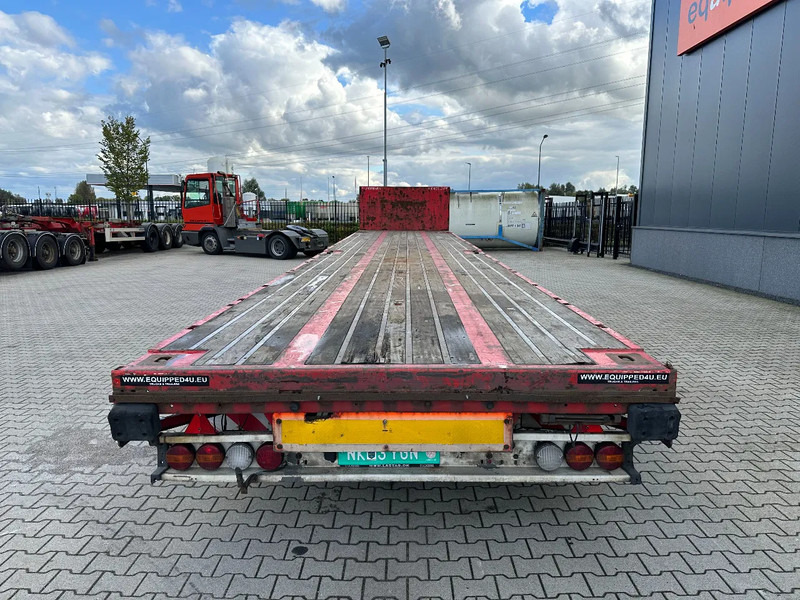KEL-BERG HEAVY-DUTY MEGA FLATBED, 1x 40FT / 2x 20FT HECKBÜNDIG, SAF + DISC, MOT: 09/2025, NL trailer - Транспортер на контејнер/ Полуприколка со променливо тело: слика 4 KEL-BERG HEAVY-DUTY MEGA FLATBED, 1x 40FT / 2x 20FT HECKBÜNDIG, SAF + DISC, MOT: 09/2025, NL trailer - Транспортер на контејнер/ Полуприколка со променливо тело: слика 4