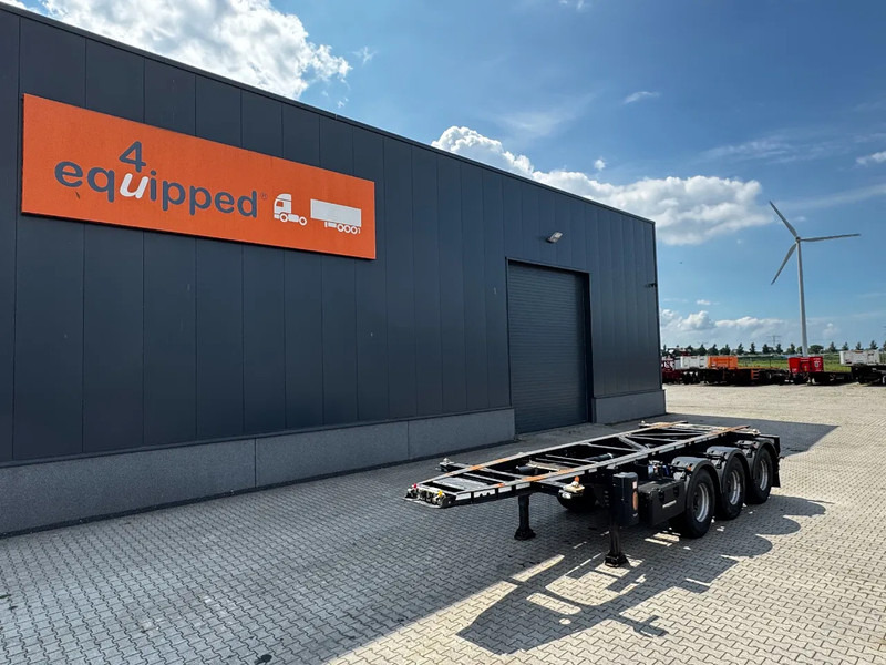 LAG 20FT, 3.540kg, BPW, ADR (EXII, EXII, FL, AT), NL, APK/ADR: 01/2026, very good tyres - Транспортер на контејнер/ Полуприколка со променливо тело: слика 1 LAG 20FT, 3.540kg, BPW, ADR (EXII, EXII, FL, AT), NL, APK/ADR: 01/2026, very good tyres - Транспортер на контејнер/ Полуприколка со променливо тело: слика 1