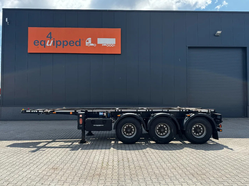 LAG 20FT, 3.540kg, BPW, ADR (EXII, EXII, FL, AT), NL, APK/ADR: 01/2026, very good tyres - Транспортер на контејнер/ Полуприколка со променливо тело: слика 2 LAG 20FT, 3.540kg, BPW, ADR (EXII, EXII, FL, AT), NL, APK/ADR: 01/2026, very good tyres - Транспортер на контејнер/ Полуприколка со променливо тело: слика 2