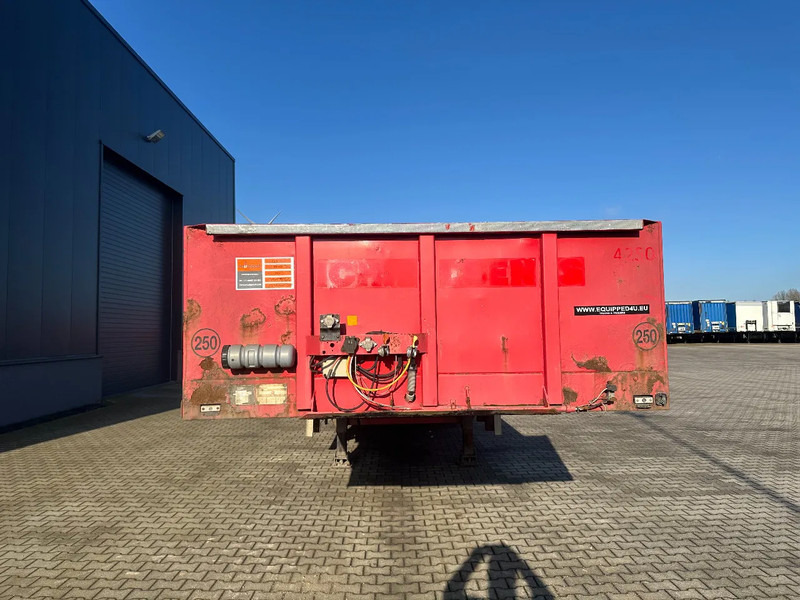 MOL 62 tons Ballast trailer, 4 axles, 2 steering axles, Belgium- trailer, very good tyres - Полуприколка платформа: слика 4 MOL 62 tons Ballast trailer, 4 axles, 2 steering axles, Belgium- trailer, very good tyres - Полуприколка платформа: слика 4