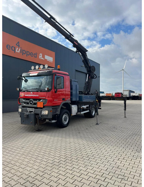Mercedes-Benz Actros 2046 4x4 / FULL SPRING / HIAB 288 EP 5 HIPRO Crane / EURO-5 - Камион со кран: слика 2 Mercedes-Benz Actros 2046 4x4 / FULL SPRING / HIAB 288 EP 5 HIPRO Crane / EURO-5 - Камион со кран: слика 2