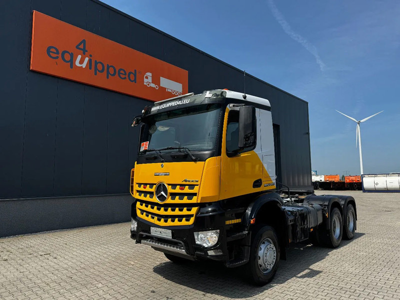 Mercedes-Benz Arocs 3345 6x6, FULL SPRING SUSPENSION, BIG AXLES, 335.239KM, HEAVY DUTY, HYDRAULICS, MOT: 05/2026, EURO 6 - Камион со кабинска шасија: слика 1 Mercedes-Benz Arocs 3345 6x6, FULL SPRING SUSPENSION, BIG AXLES, 335.239KM, HEAVY DUTY, HYDRAULICS, MOT: 05/2026, EURO 6 - Камион со кабинска шасија: слика 1