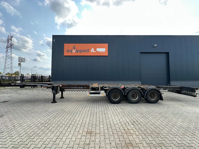 Pacton FLEX XL 45FT HC multi (3x extendable), liftaxle, SAF + DRUM, NL-chassis, APK: 12/2025 - Транспортер на контејнер/ Полуприколка со променливо тело: слика 3 Pacton FLEX XL 45FT HC multi (3x extendable), liftaxle, SAF + DRUM, NL-chassis, APK: 12/2025 - Транспортер на контејнер/ Полуприколка со променливо тело: слика 3