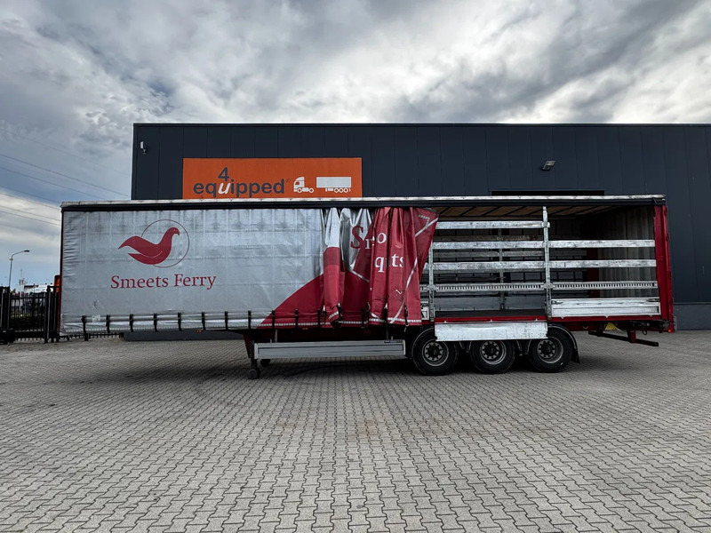 Pacton alu zijborden + planken, hardhouten vloer, NL-trailer, APK: 08-2026 - Полуприколка со церада: слика 3 Pacton alu zijborden + planken, hardhouten vloer, NL-trailer, APK: 08-2026 - Полуприколка со церада: слика 3