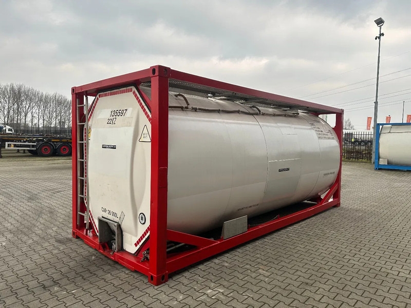 SINGAMAS 20FT ISO, 26.000L/1-COMP/3 BAFFELS/3 manholes, 5Y: 08-2027, L4BN, T11 - Резервоар за складирање: слика 4 SINGAMAS 20FT ISO, 26.000L/1-COMP/3 BAFFELS/3 manholes, 5Y: 08-2027, L4BN, T11 - Резервоар за складирање: слика 4