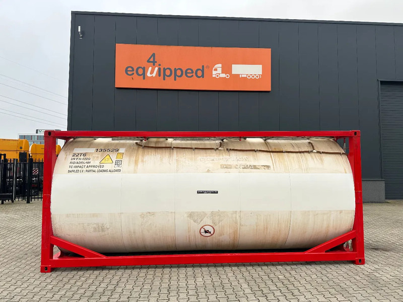 SINGAMAS 20FT ISO, 26.000L/1-COMP/3 BAFFELS/3 manholes, 5Y inspection: 06/2027 - Резервоар за складирање: слика 2 SINGAMAS 20FT ISO, 26.000L/1-COMP/3 BAFFELS/3 manholes, 5Y inspection: 06/2027 - Резервоар за складирање: слика 2