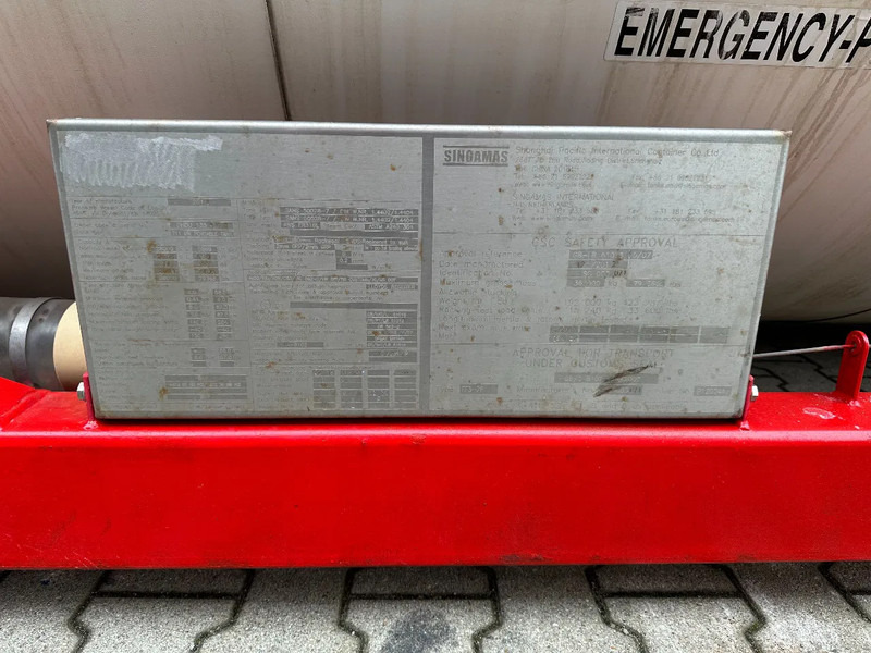 Резервоар за складирање за транспорт на гориво SINGAMAS 20FT ISO, 26.000L/1-COMP/3 BAFFELS/3 manholes, 5Y inspection: 06/2027: слика 13