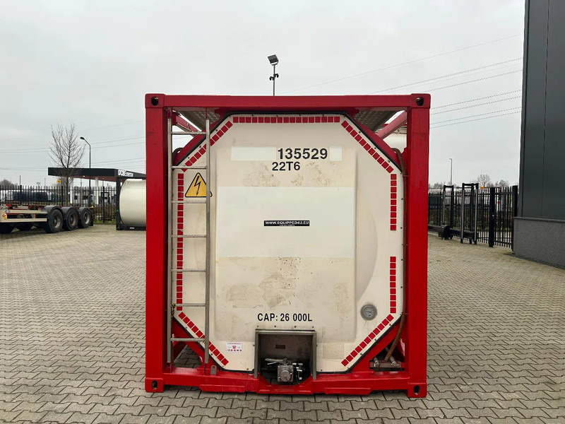 SINGAMAS 20FT ISO, 26.000L/1-COMP/3 BAFFELS/3 manholes, 5Y inspection: 06/2027 - Резервоар за складирање: слика 4 SINGAMAS 20FT ISO, 26.000L/1-COMP/3 BAFFELS/3 manholes, 5Y inspection: 06/2027 - Резервоар за складирање: слика 4
