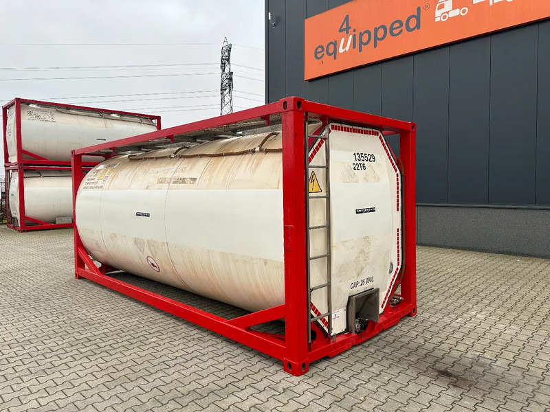 SINGAMAS 20FT ISO, 26.000L/1-COMP/3 BAFFELS/3 manholes, 5Y inspection: 06/2027 - Резервоар за складирање: слика 3 SINGAMAS 20FT ISO, 26.000L/1-COMP/3 BAFFELS/3 manholes, 5Y inspection: 06/2027 - Резервоар за складирање: слика 3