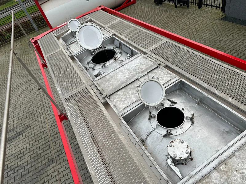 Резервоар за складирање за транспорт на гориво SINGAMAS 20FT ISO, 26.000L/1-COMP/3 BAFFELS/3 manholes, 5Y inspection: 06/2027: слика 15