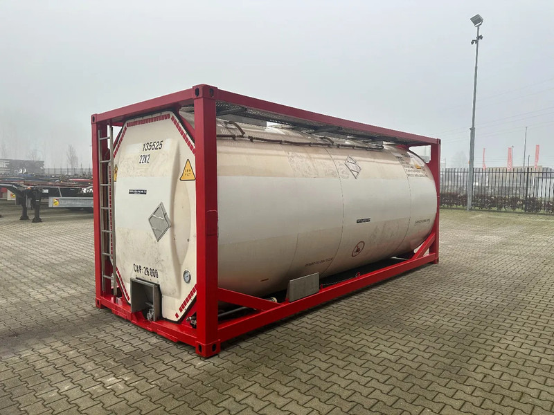 SINGAMAS 20FT ISO, 26.000L/1-COMP/3 BAFFELS/3 manholes, 5Y inspection: 06/2027 - Резервоар за складирање: слика 4 SINGAMAS 20FT ISO, 26.000L/1-COMP/3 BAFFELS/3 manholes, 5Y inspection: 06/2027 - Резервоар за складирање: слика 4