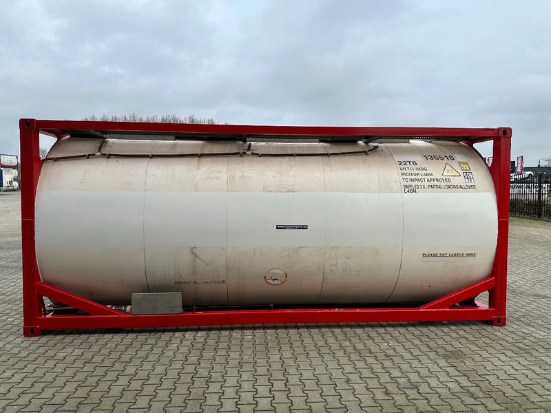 SINGAMAS 20FT ISO, 26.000L/1-COMP/3 BAFFELS/3 manholes, 5Y inspection: 06/2027 - Резервоар за складирање: слика 3 SINGAMAS 20FT ISO, 26.000L/1-COMP/3 BAFFELS/3 manholes, 5Y inspection: 06/2027 - Резервоар за складирање: слика 3