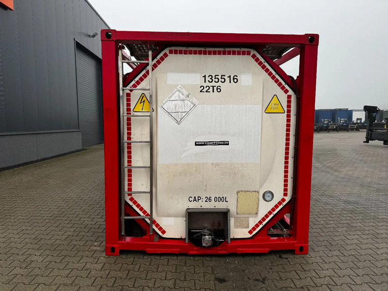 SINGAMAS 20FT ISO, 26.000L/1-COMP/3 BAFFELS/3 manholes, 5Y inspection: 07/2027 - Резервоар за складирање: слика 4 SINGAMAS 20FT ISO, 26.000L/1-COMP/3 BAFFELS/3 manholes, 5Y inspection: 07/2027 - Резервоар за складирање: слика 4