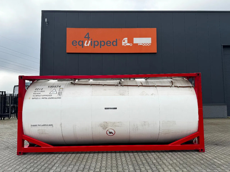 SINGAMAS 20FT ISO, 26.000L/1-COMP/3 BAFFELS/3 manholes, 5Y inspection: 11/2025 - Резервоар за складирање: слика 2 SINGAMAS 20FT ISO, 26.000L/1-COMP/3 BAFFELS/3 manholes, 5Y inspection: 11/2025 - Резервоар за складирање: слика 2