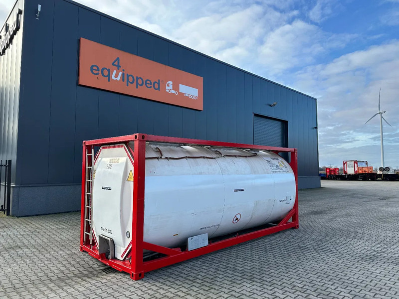 SINGAMAS 20FT ISO, 26.000L/1-COMP/3 BAFFELS/3 manholes, ADR inspectio valid till: 07/2025 - Резервоар за складирање: слика 1 SINGAMAS 20FT ISO, 26.000L/1-COMP/3 BAFFELS/3 manholes, ADR inspectio valid till: 07/2025 - Резервоар за складирање: слика 1