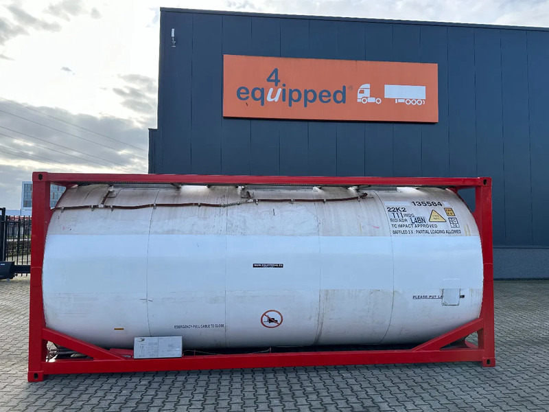 SINGAMAS 20FT ISO, 26.000L/1-COMP/3 BAFFELS/3 manholes, ADR inspectio valid till: 07/2025 - Резервоар за складирање: слика 2 SINGAMAS 20FT ISO, 26.000L/1-COMP/3 BAFFELS/3 manholes, ADR inspectio valid till: 07/2025 - Резервоар за складирање: слика 2