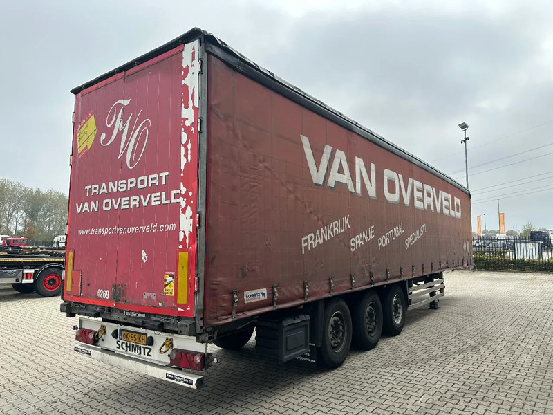 Schmitz Cargobull discbrakes, 2x liftaxle, galvanized, Int. height: 2.80m, NL-trailer - Полуприколка со церада: слика 3 Schmitz Cargobull discbrakes, 2x liftaxle, galvanized, Int. height: 2.80m, NL-trailer - Полуприколка со церада: слика 3