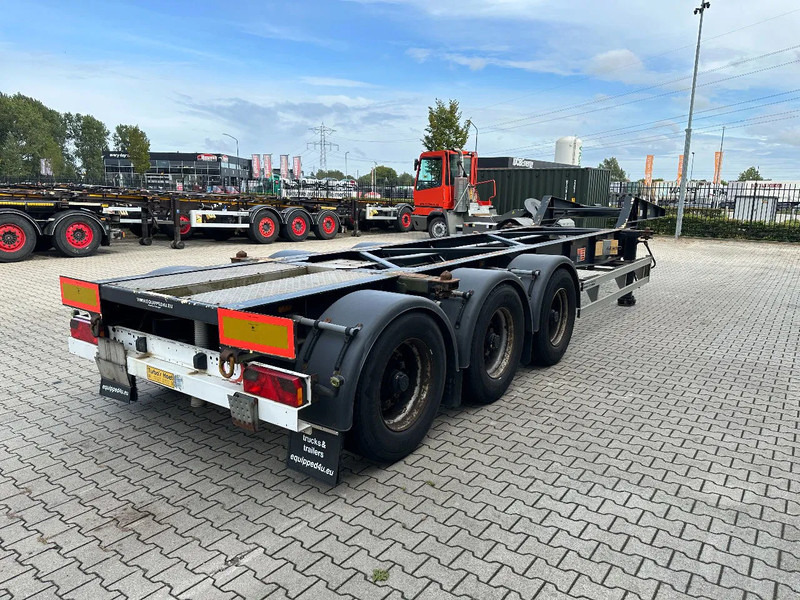 TURBOS HOET Turbo's Hoet 20FT HC GOOSENECK ADR CHASSIS / BPW + DISC / ADR (FL, AT, OX) / NL-trailer / APK / 2x available - Транспортер на контејнер/ Полуприколка со променливо тело: слика 3 TURBOS HOET Turbo's Hoet 20FT HC GOOSENECK ADR CHASSIS / BPW + DISC / ADR (FL, AT, OX) / NL-trailer / APK / 2x available - Транспортер на контејнер/ Полуприколка со променливо тело: слика 3