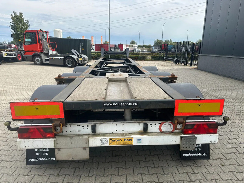 TURBOS HOET Turbo's Hoet 20FT High Cube GOOSENECK ADR CHASSIS / BPW + DISC / ADR (FL, AT, OX) / NL- trailer / APK / 2x available - Транспортер на контејнер/ Полуприколка со променливо тело: слика 4 TURBOS HOET Turbo's Hoet 20FT High Cube GOOSENECK ADR CHASSIS / BPW + DISC / ADR (FL, AT, OX) / NL- trailer / APK / 2x available - Транспортер на контејнер/ Полуприколка со променливо тело: слика 4