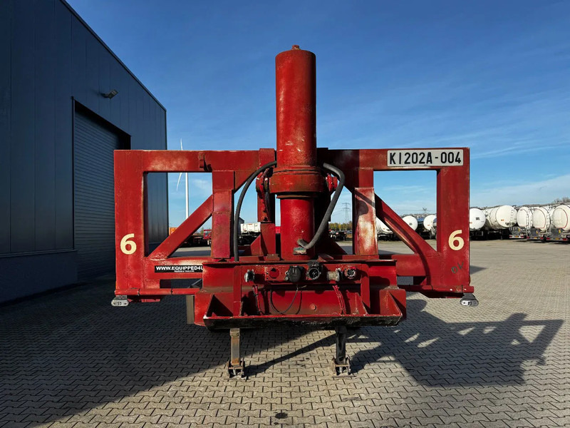 Van Hool 2 AXLE 20FT TIPPING-CHASSIS / TWIN-TIRES / BPW + DRUM / ALCOA / NL-trailer / APK - Транспортер на контејнер/ Полуприколка со променливо тело: слика 5 Van Hool 2 AXLE 20FT TIPPING-CHASSIS / TWIN-TIRES / BPW + DRUM / ALCOA / NL-trailer / APK - Транспортер на контејнер/ Полуприколка со променливо тело: слика 5