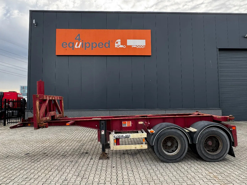 Van Hool 2 AXLE 20FT TIPPING-CHASSIS, TWIN-TIRES, BPW + DRUM - Транспортер на контејнер/ Полуприколка со променливо тело: слика 3 Van Hool 2 AXLE 20FT TIPPING-CHASSIS, TWIN-TIRES, BPW + DRUM - Транспортер на контејнер/ Полуприколка со променливо тело: слика 3