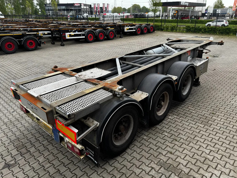 Van Hool 20FT / 20FT SWAP ADR (EX/II, EX/III, FL, OX, AT), BPW, disc brakes, liftaxle, galvanized, ALCOA, NL-Chassis, empty weight 3.300K - Транспортер на контејнер/ Полуприколка со променливо тело: слика 4 Van Hool 20FT / 20FT SWAP ADR (EX/II, EX/III, FL, OX, AT), BPW, disc brakes, liftaxle, galvanized, ALCOA, NL-Chassis, empty weight 3.300K - Транспортер на контејнер/ Полуприколка со променливо тело: слика 4