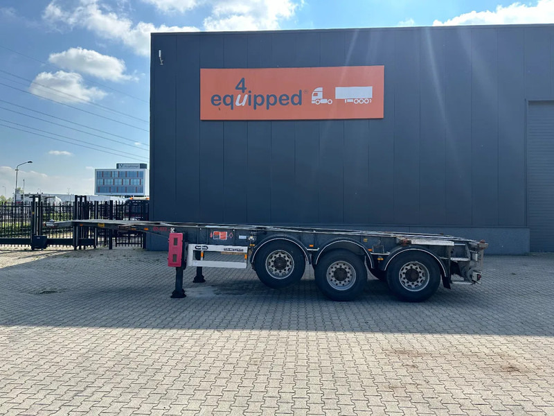 Van Hool 20FT/30FT, ADR (EX/II, EX/III, FL, OX, AT), BPW + drum, ALCOA, galvanized, liftaxle, NL-Chassis - Транспортер на контејнер/ Полуприколка со променливо тело: слика 2 Van Hool 20FT/30FT, ADR (EX/II, EX/III, FL, OX, AT), BPW + drum, ALCOA, galvanized, liftaxle, NL-Chassis - Транспортер на контејнер/ Полуприколка со променливо тело: слика 2