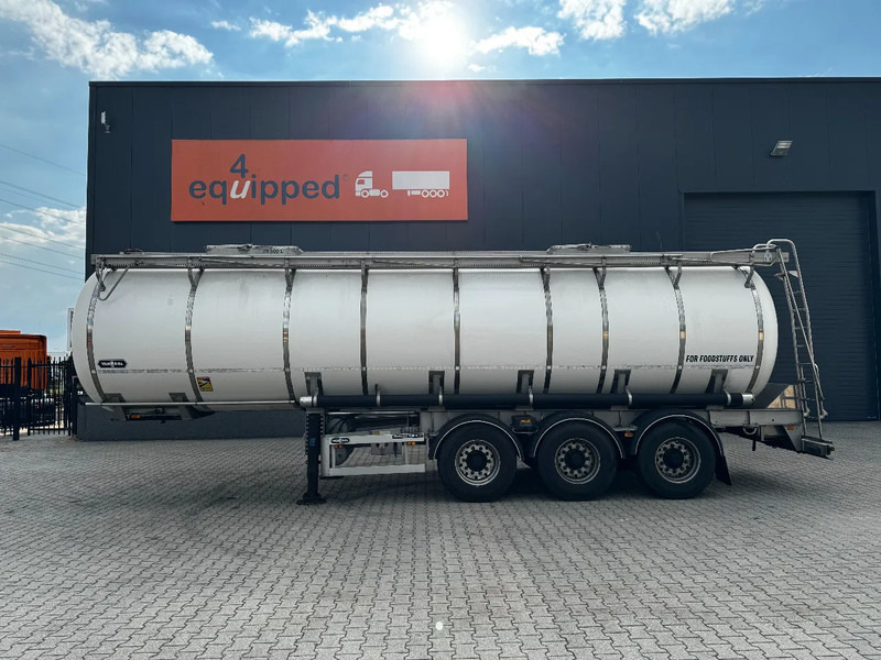 Van Hool FOOD / RVS chassis / empty weight 5.860kg / 29.500L / 1-COMP / 1 -BAFFLE / DISC / NL / APK - Полуприколка цистерна: слика 2 Van Hool FOOD / RVS chassis / empty weight 5.860kg / 29.500L / 1-COMP / 1 -BAFFLE / DISC / NL / APK - Полуприколка цистерна: слика 2