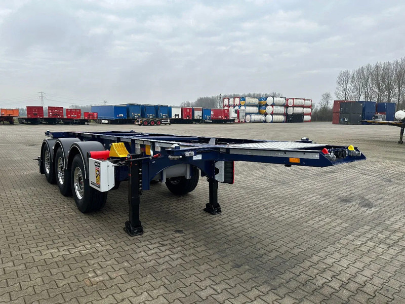 Van Hool NEW / DIRECT AVAILABLE 20FT / 20FT SWAP ADR-CHASSIS, DISCBRAKES, 3x available, ALU WHEELS - Транспортер на контејнер/ Полуприколка со променливо тело: слика 3 Van Hool NEW / DIRECT AVAILABLE 20FT / 20FT SWAP ADR-CHASSIS, DISCBRAKES, 3x available, ALU WHEELS - Транспортер на контејнер/ Полуприколка со променливо тело: слика 3