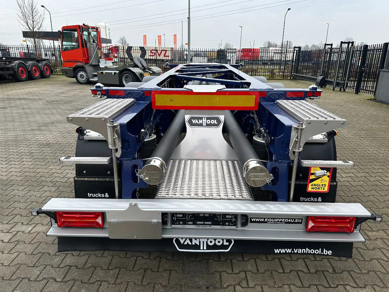 Van Hool NEW / DIRECT AVAILABLE 20FT / 20FT SWAP ADR-CHASSIS, DISCBRAKES, 3x available, ALU WHEELS - Транспортер на контејнер/ Полуприколка со променливо тело: слика 4 Van Hool NEW / DIRECT AVAILABLE 20FT / 20FT SWAP ADR-CHASSIS, DISCBRAKES, 3x available, ALU WHEELS - Транспортер на контејнер/ Полуприколка со променливо тело: слика 4
