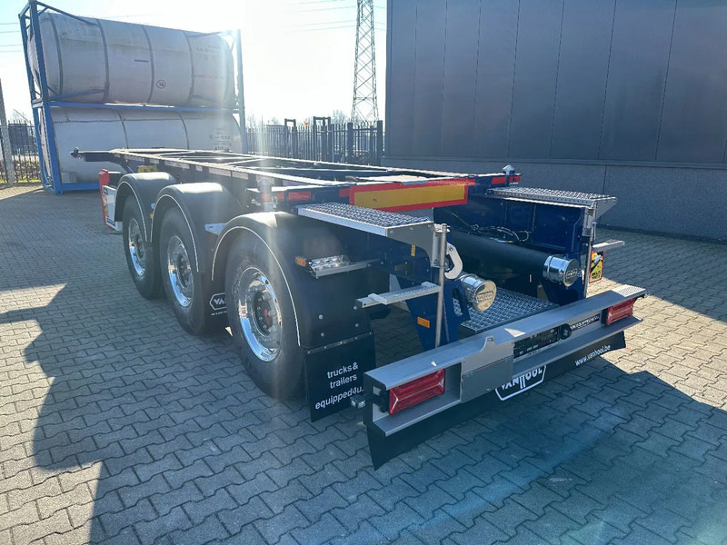 Van Hool NEW / DIRECT AVAILABLE 20FT ADR-CHASSIS, EMPTY WEIGHT: 3.300KG, DISCBRAKES, 3x available, ALU WHEELS - Транспортер на контејнер/ Полуприколка со променливо тело: слика 5 Van Hool NEW / DIRECT AVAILABLE 20FT ADR-CHASSIS, EMPTY WEIGHT: 3.300KG, DISCBRAKES, 3x available, ALU WHEELS - Транспортер на контејнер/ Полуприколка со променливо тело: слика 5