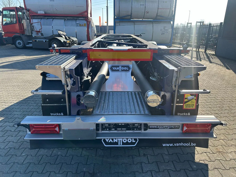 Van Hool NEW / DIRECT AVAILABLE 20FT ADR-CHASSIS, EMPTY WEIGHT: 3.300KG, DISCBRAKES, 3x available, ALU WHEELS - Транспортер на контејнер/ Полуприколка со променливо тело: слика 3 Van Hool NEW / DIRECT AVAILABLE 20FT ADR-CHASSIS, EMPTY WEIGHT: 3.300KG, DISCBRAKES, 3x available, ALU WHEELS - Транспортер на контејнер/ Полуприколка со променливо тело: слика 3