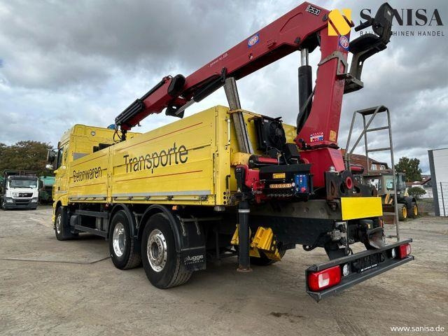 DAF XF 480/HMF 2530 L-CR Kran/Lenk/Lift/Baustoff - Камион со платформа: слика 4 DAF XF 480/HMF 2530 L-CR Kran/Lenk/Lift/Baustoff - Камион со платформа: слика 4