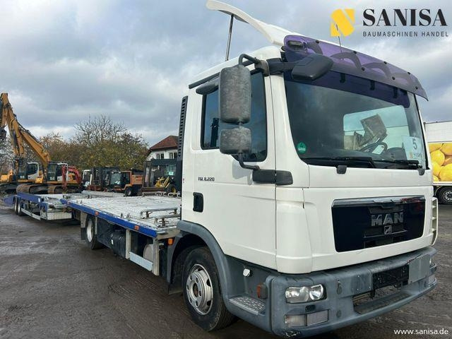 MAN TGL 8.220/Anhänger/Seilwi/Funk/Nutzlast: 8290 kg - Автотранспортен камион: слика 1 MAN TGL 8.220/Anhänger/Seilwi/Funk/Nutzlast: 8290 kg - Автотранспортен камион: слика 1