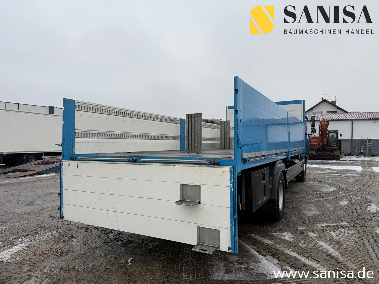 Камион со платформа, Камион со кран MERCEDES-BENZ Atego 1524/Palfinger PK 9.501/Funk: слика 12