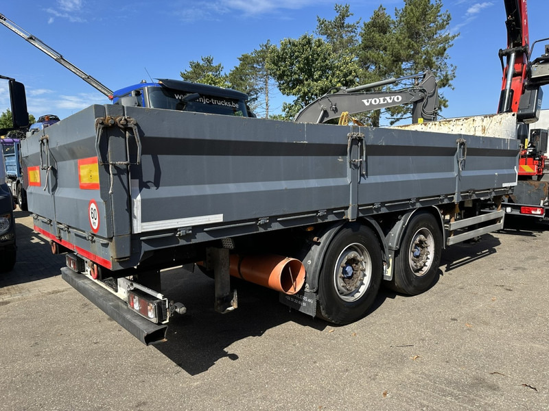 A&D ZA 18 2-AS AANHANGER - 6m50 - GROTE WIELEN - BELGISCHE PAPIEREN - LUCHTVERING / AIR SUSPENSION - Приколка платформа: слика 2 A&D ZA 18 2-AS AANHANGER - 6m50 - GROTE WIELEN - BELGISCHE PAPIEREN - LUCHTVERING / AIR SUSPENSION - Приколка платформа: слика 2