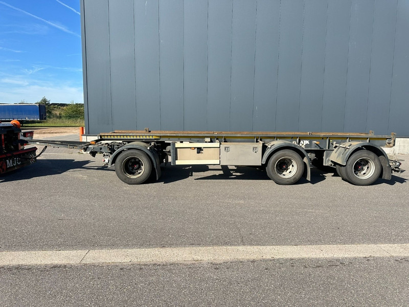 AJK AET - 30T CONTAINERAANHANGER - SAF - DISC BRAKES - AIR SUSP. - GOOD TIRES - TÜV 15-03-2026 - SmartBoard - BELGISCHE PAPIEREN - Транспортер на контејнер/ Приколка со променливо тело: слика 2 AJK AET - 30T CONTAINERAANHANGER - SAF - DISC BRAKES - AIR SUSP. - GOOD TIRES - TÜV 15-03-2026 - SmartBoard - BELGISCHE PAPIEREN - Транспортер на контејнер/ Приколка со променливо тело: слика 2
