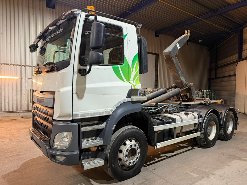 DAF CF 460 6x4 FAT HOOKLIFT - WB 3m35 - STEEL SPRING / BIG AXLES HUB REDUCTION - EURO 6 - BE TRUCK - Камион со кука за подигање: слика 3 DAF CF 460 6x4 FAT HOOKLIFT - WB 3m35 - STEEL SPRING / BIG AXLES HUB REDUCTION - EURO 6 - BE TRUCK - Камион со кука за подигање: слика 3