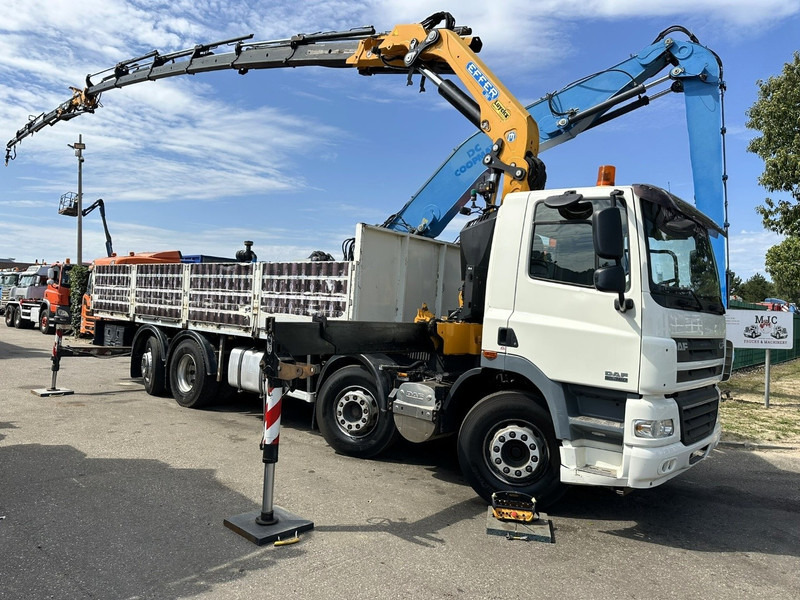 DAF CF 85.360 8x2 + CRANE (25m!) EFFER 305 6S + JIB 4S + ROTATOR - PLATORM 7m60 - LIFT + STEERING AXLE - EURO 5 - BE - Камион со кран: слика 1 DAF CF 85.360 8x2 + CRANE (25m!) EFFER 305 6S + JIB 4S + ROTATOR - PLATORM 7m60 - LIFT + STEERING AXLE - EURO 5 - BE - Камион со кран: слика 1