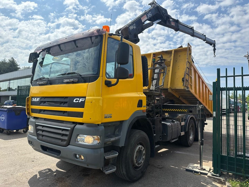 DAF CF 85.410 6X4 21T HOOKLIFT + CRANE HIAB 166-3 HIPRO + ROTATOR - 5/6F - RETARDER - TÜV 10/2025 - EURO 5 - BE TRUCK - Камион со кука за подигање, Камион со кран: слика 4 DAF CF 85.410 6X4 21T HOOKLIFT + CRANE HIAB 166-3 HIPRO + ROTATOR - 5/6F - RETARDER - TÜV 10/2025 - EURO 5 - BE TRUCK - Камион со кука за подигање, Камион со кран: слика 4